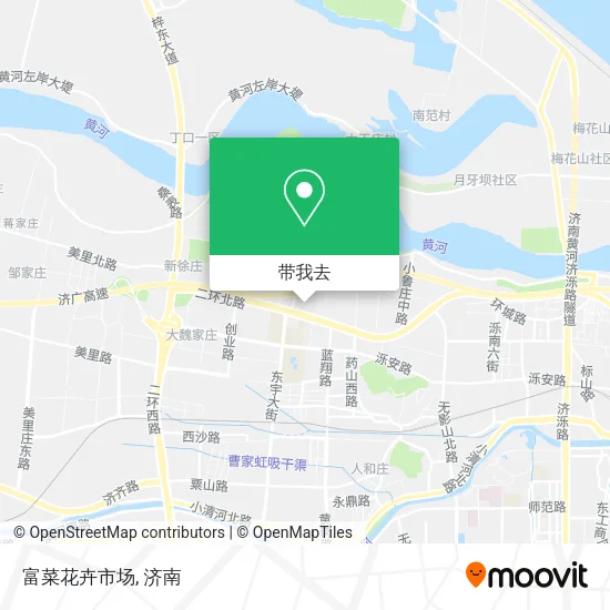 富菜花卉市场地图