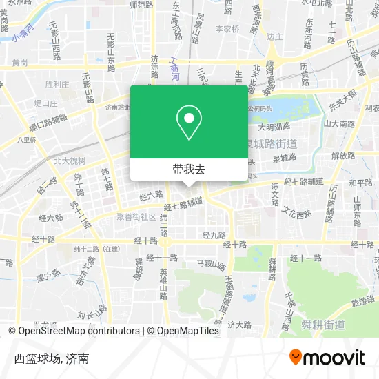 西篮球场地图