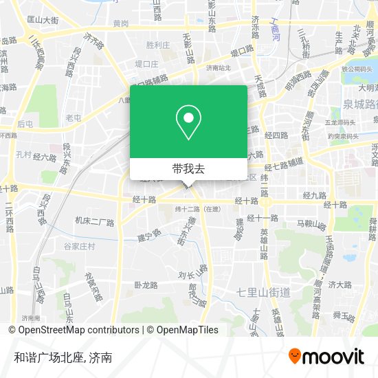 和谐广场北座地图