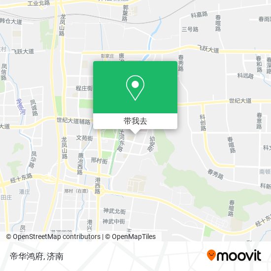 帝华鸿府地图