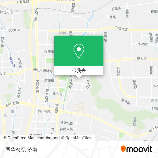 帝华鸿府地图