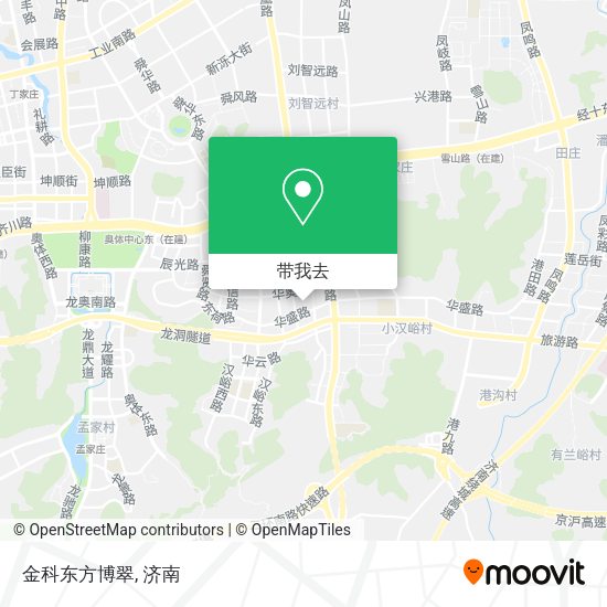 金科东方博翠地图