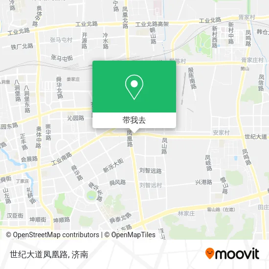 世纪大道凤凰路地图