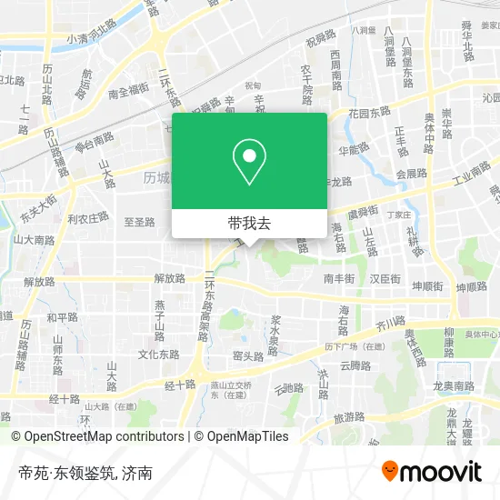 帝苑·东领鉴筑地图