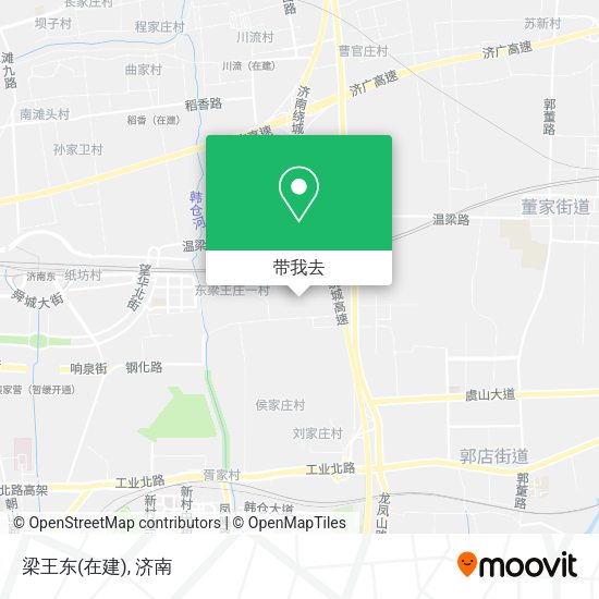 梁王东(在建)地图