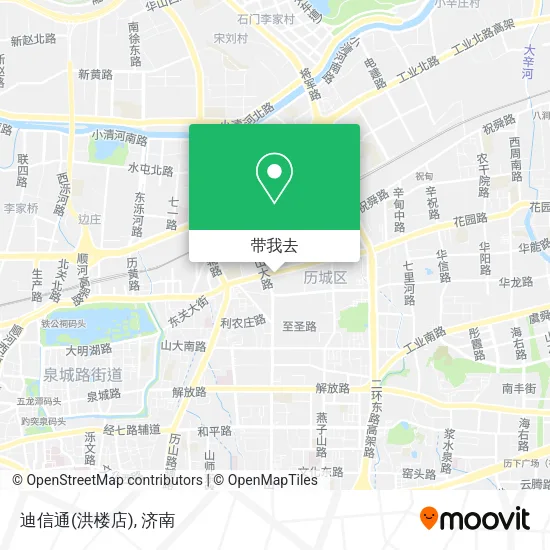 迪信通(洪楼店)地图