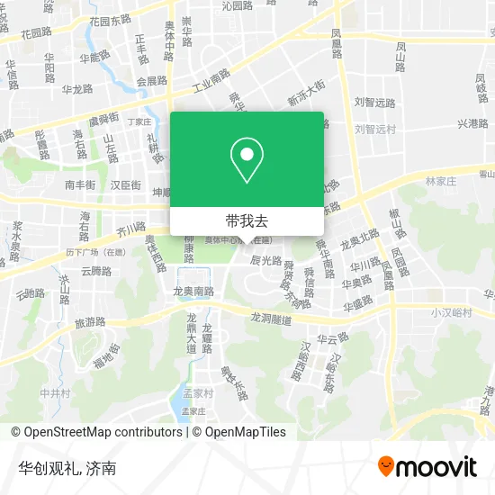 华创观礼地图