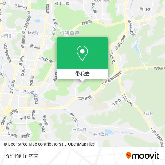 华润仰山地图