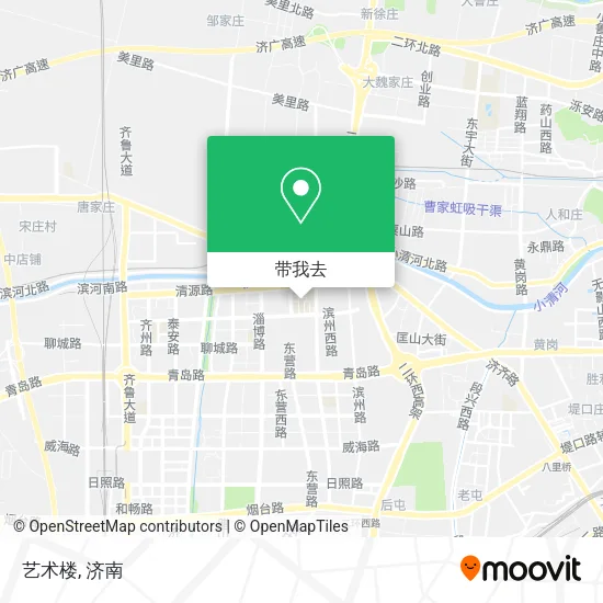 艺术楼地图