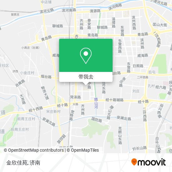 金欣佳苑地图