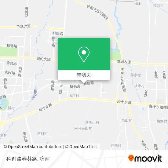 科创路春芬路地图