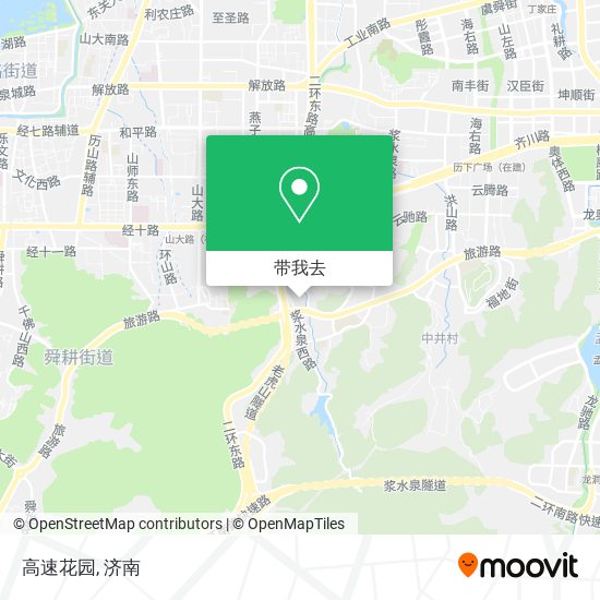 高速花园地图