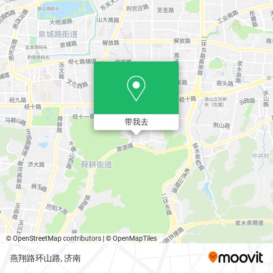 燕翔路环山路地图
