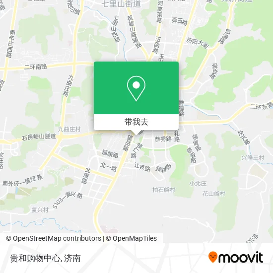 贵和购物中心地图