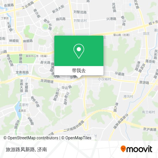 旅游路凤新路地图