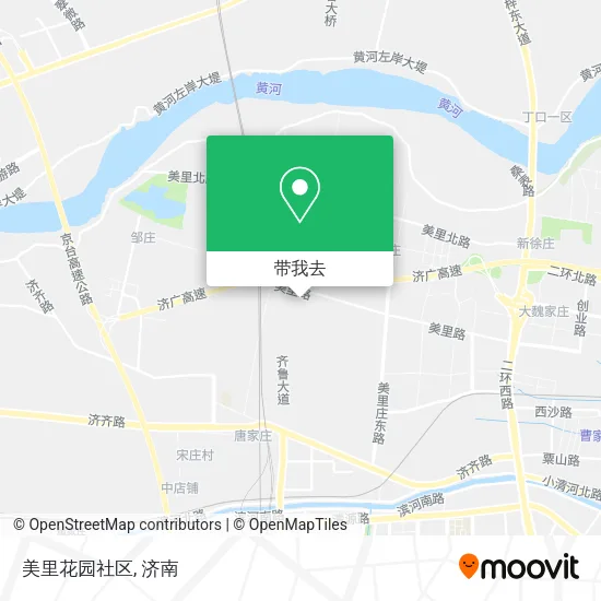 美里花园社区地图