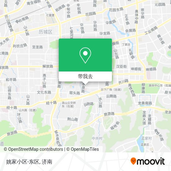 姚家小区-东区地图