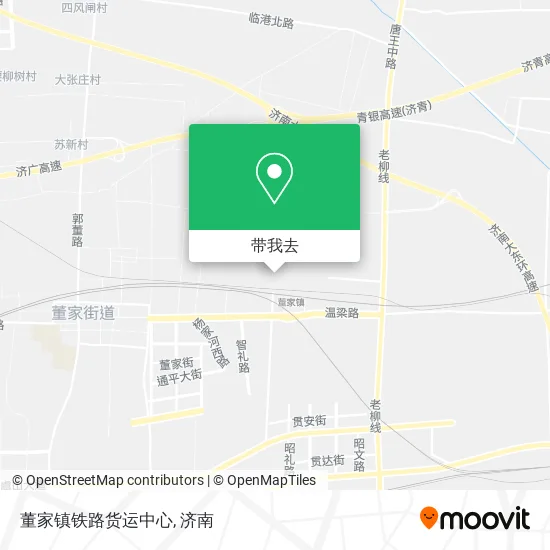 董家镇铁路货运中心地图