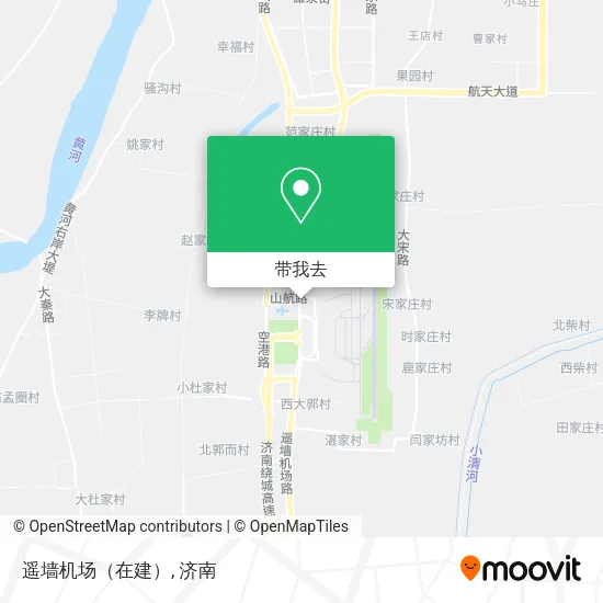 遥墙机场（在建）地图