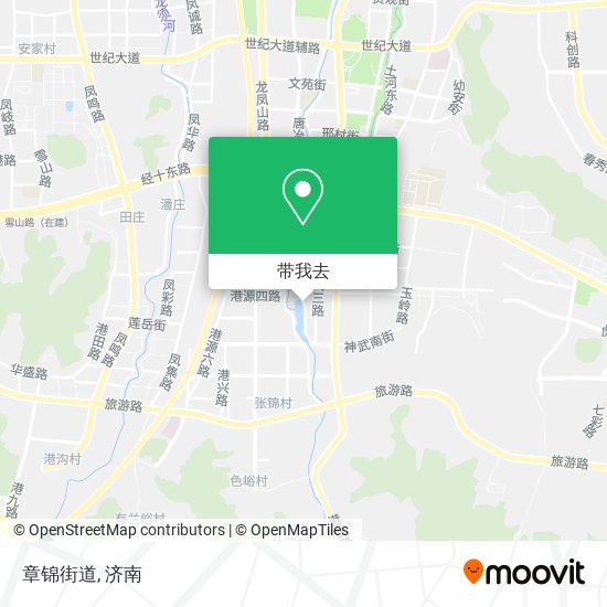 章锦街道地图
