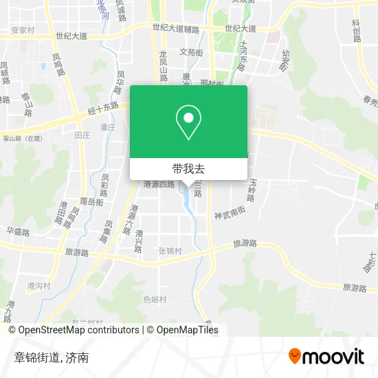 章锦街道地图