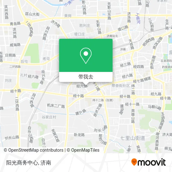 阳光商务中心地图