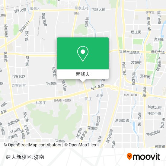 建大新校区地图