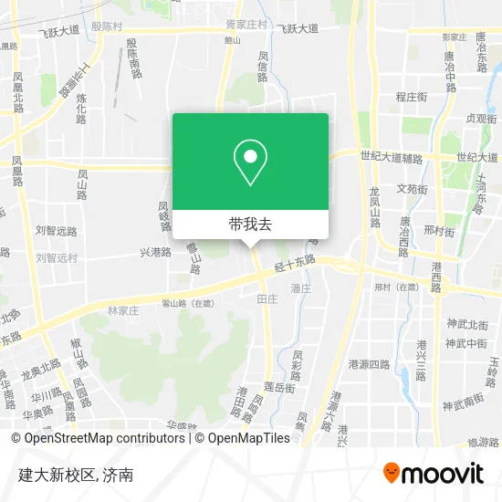 建大新校区地图