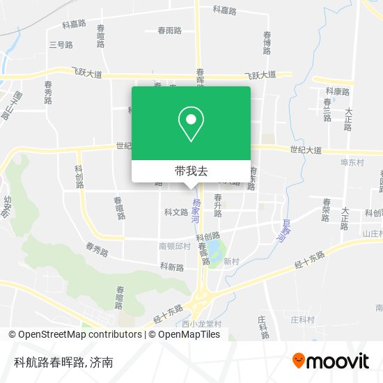 科航路春晖路地图