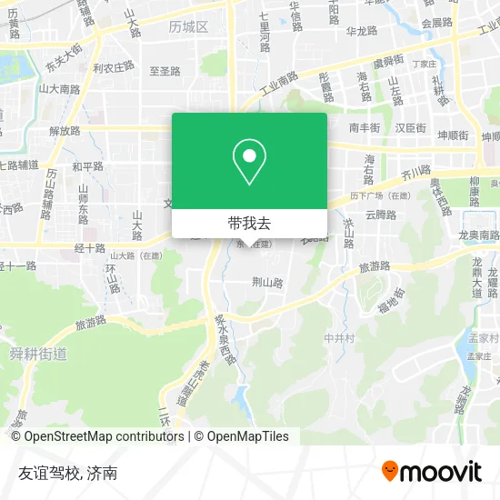 友谊驾校地图