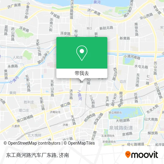 东工商河路汽车厂东路地图