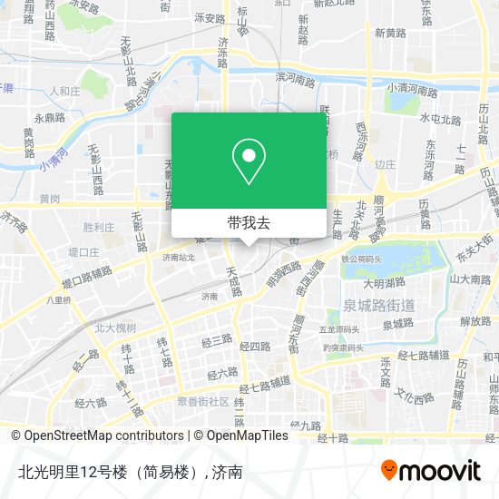 北光明里12号楼（简易楼）地图