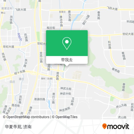 华夏帝苑地图