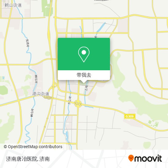 济南唐冶医院地图