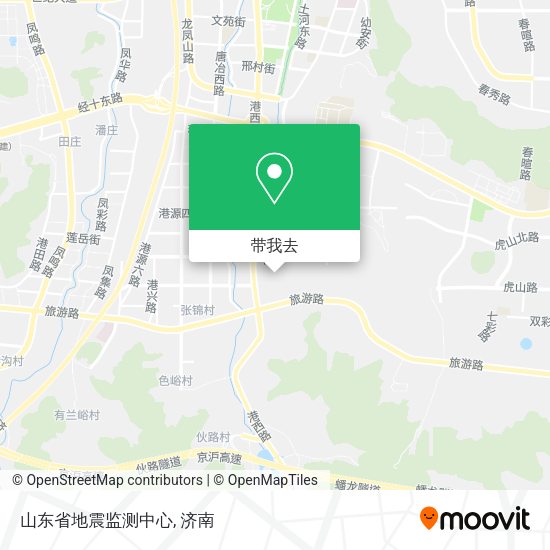 山东省地震监测中心地图