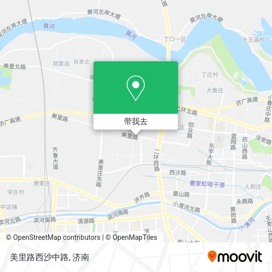 美里路西沙中路地图