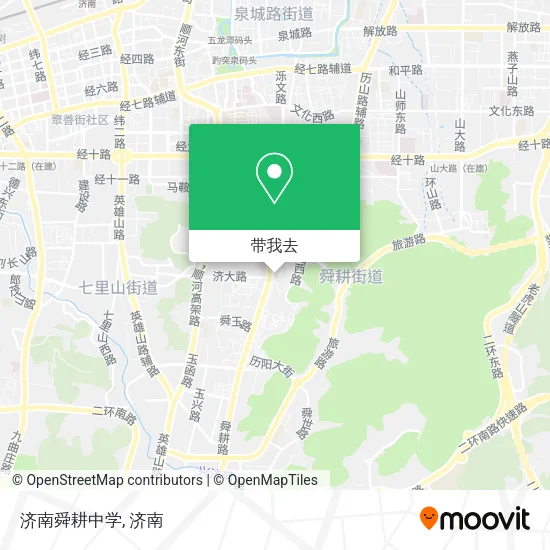 济南舜耕中学地图
