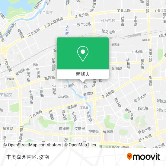 丰奥嘉园南区地图