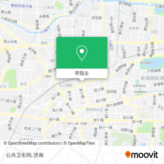 公共卫生间地图