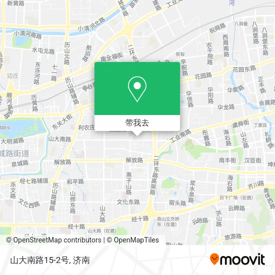 山大南路15-2号地图