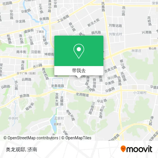 奥龙观邸地图