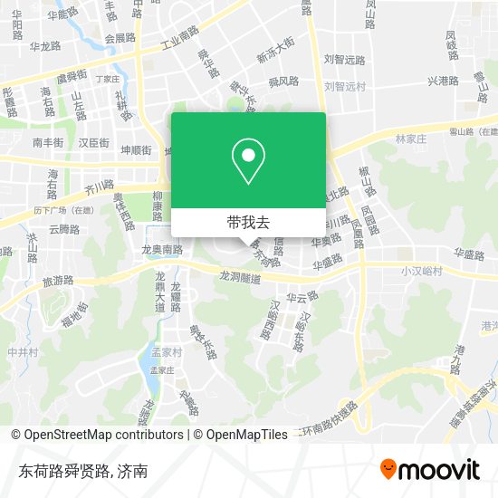 东荷路舜贤路地图