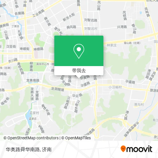 华奥路舜华南路地图