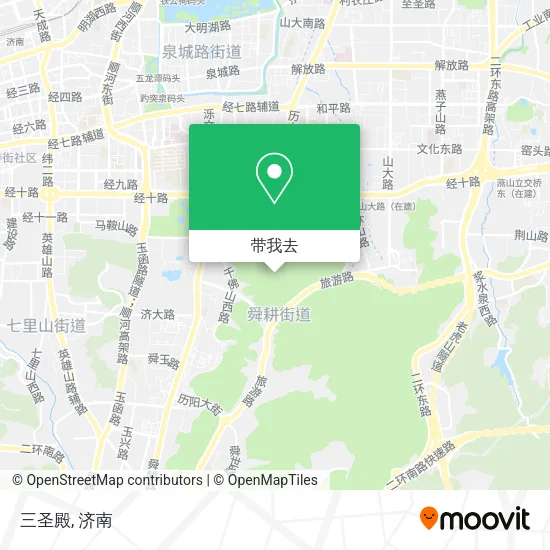 三圣殿地图