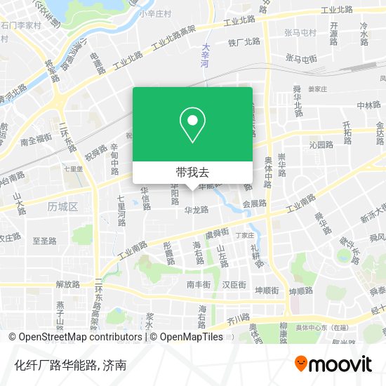 化纤厂路华能路地图