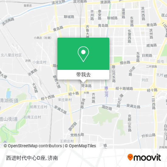 西进时代中心D座地图