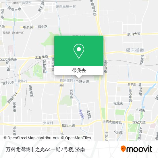 万科龙湖城市之光A4一期7号楼地图