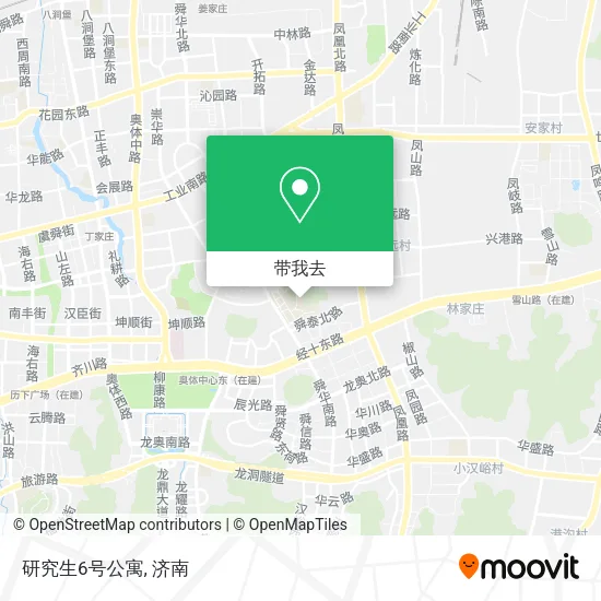 研究生6号公寓地图