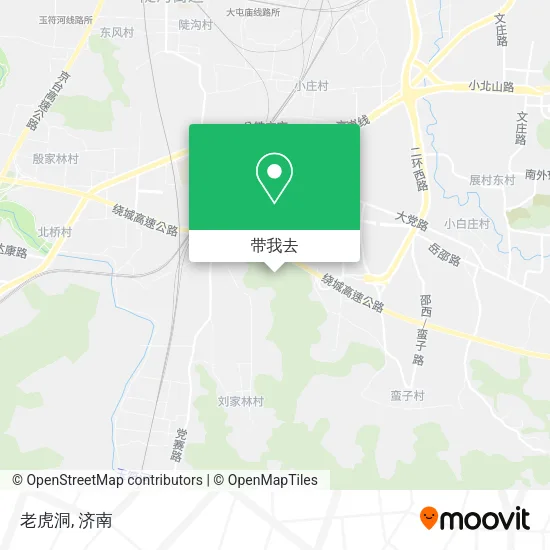 老虎洞地图