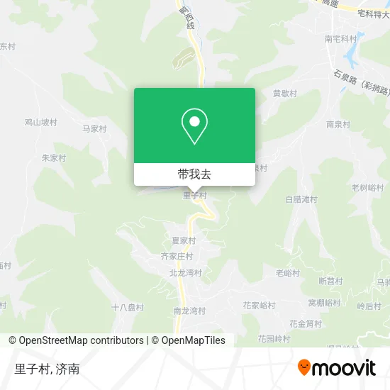 里子村地图